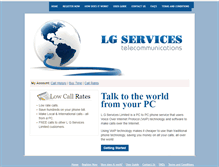 Tablet Screenshot of lgservicesltd.com